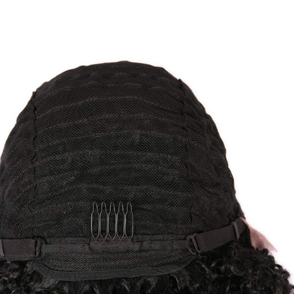 - ? Pamela BLACK AFRO KINKY CURLY LACE FRONT WIG? main image 8